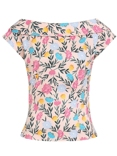 Cordelia Floral Whimsy Top