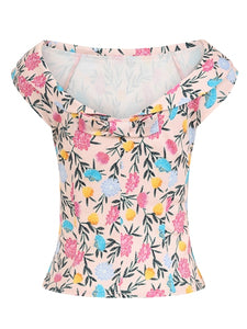 Cordelia Floral Whimsy Top