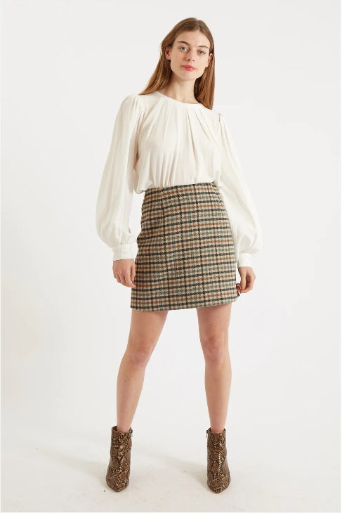 Wexford Check Skirt
