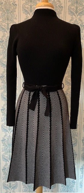 Chelsea Herringbone Sweater Dress - PICNIC