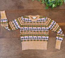 Load image into Gallery viewer, Fair Isle Sweater in Winter Sherbert - PICNIC