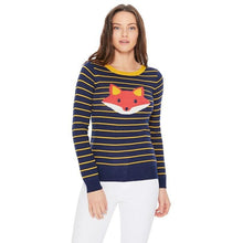 Load image into Gallery viewer, Fox Stripe Sweater - PICNIC