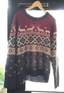 Snowflakes & Reindeer Sweater - PICNIC