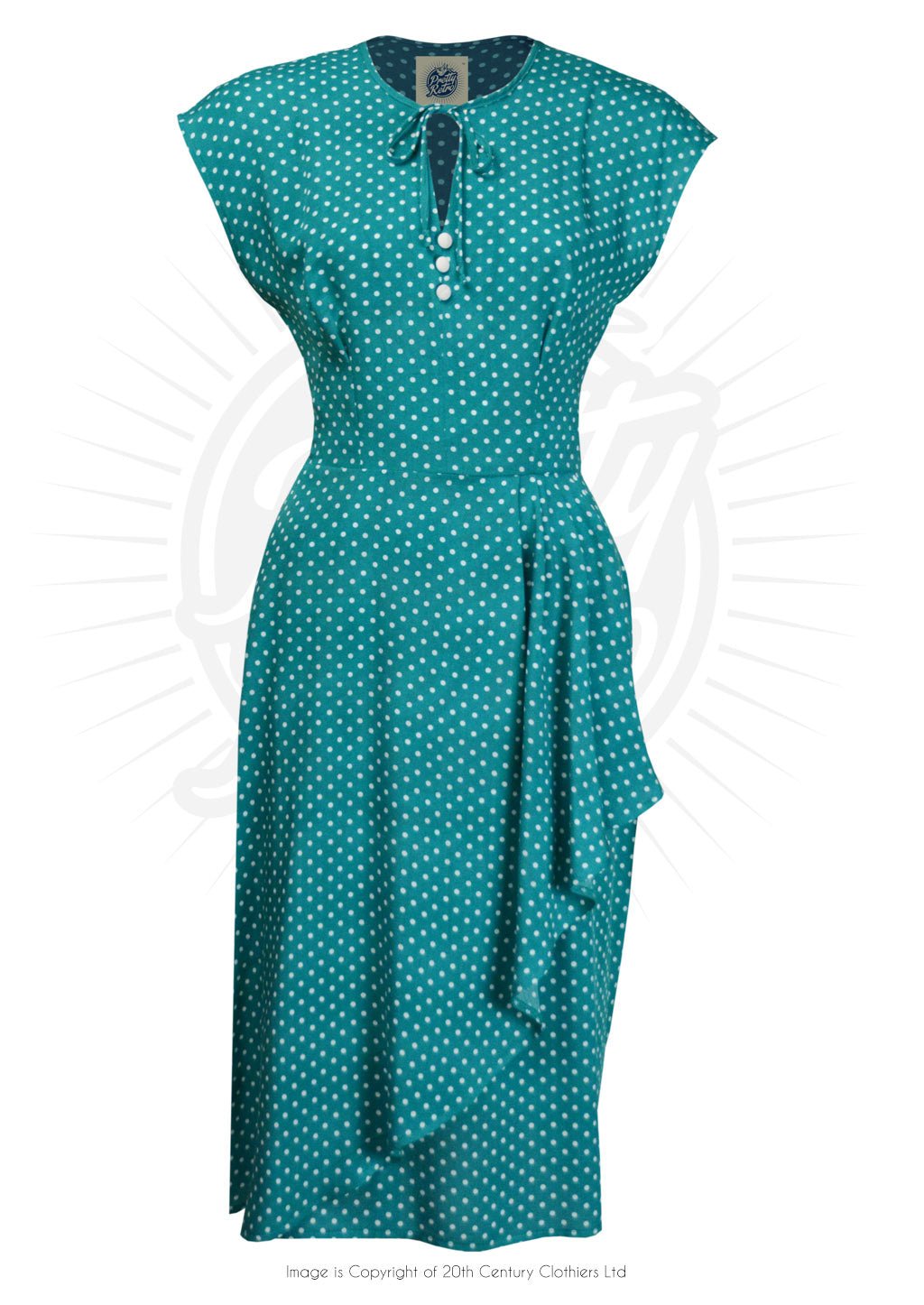 Veronica Tea Dress in Emerald - PICNIC