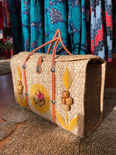 Load image into Gallery viewer, Vintage Mexican Handle Bags - PICNIC